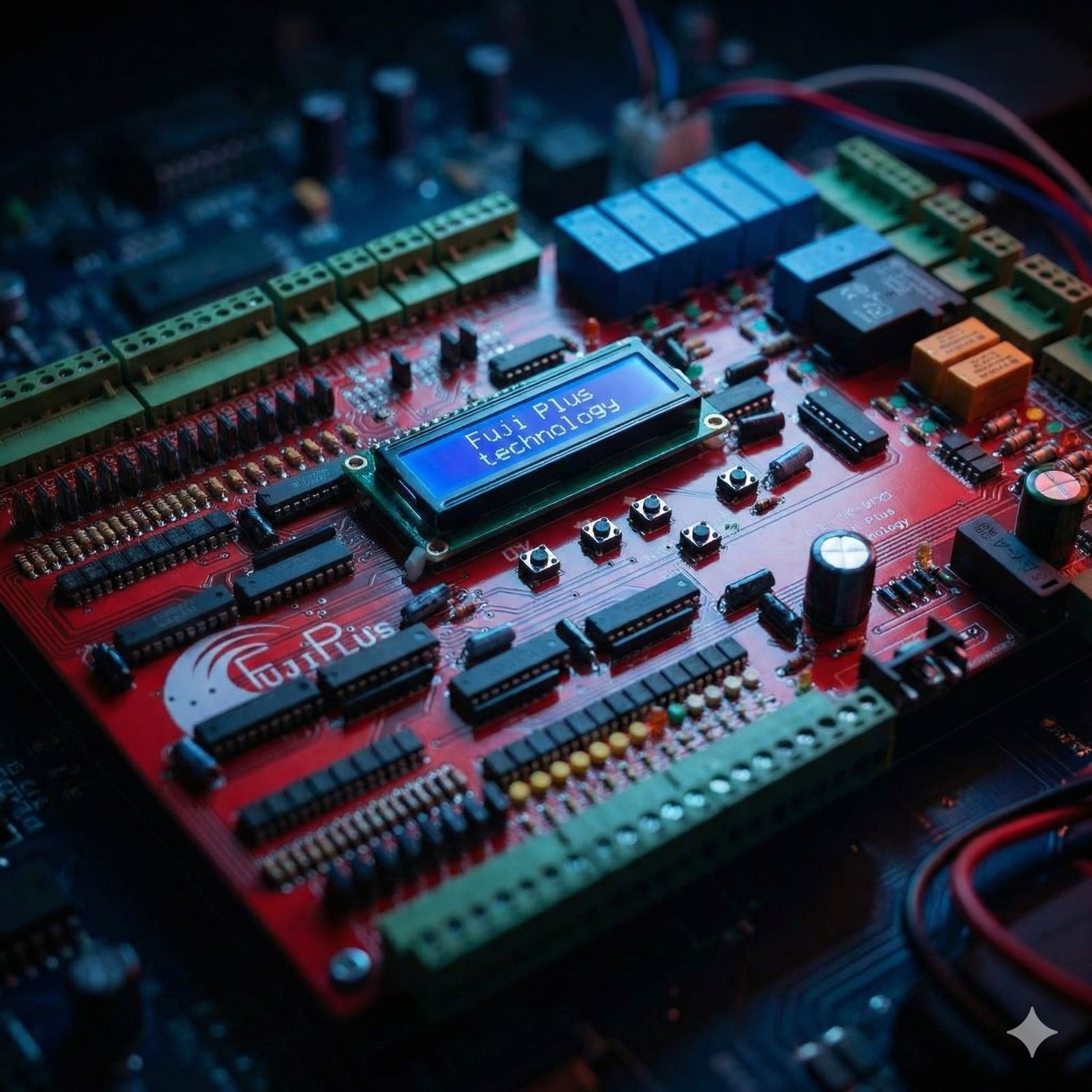 FujiPlus N60 Controller Board — Close-up
